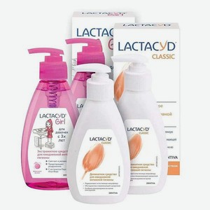Набор Lactacyd для деликатной интимной гигиены «Мама и Я»