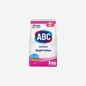 Стиральный порошок ABC для цветного белья 3кг
