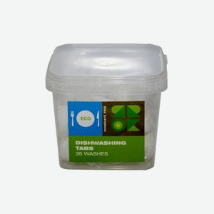 Таблетки для посудомоечной машины Яrok ECO Бесфосфатные экологичные 35 штук