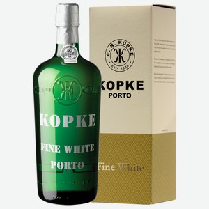 Портвейн Копке Файн Уайт Порто п/у, 19.5%, 0.75л, Португалия