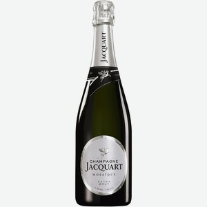 Шампанское Шампань Жакарт Экстра-Брют Мозаик, белое экстра брют, 12.5%, 0.75л, Франция