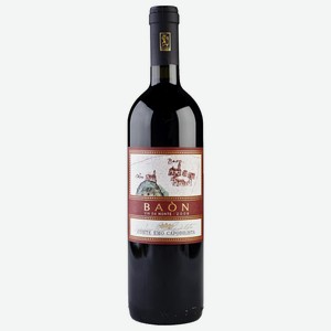 Вино Конте Эмо Каподилиста Баон, красное сухое, 14%, 0.75л, Италия