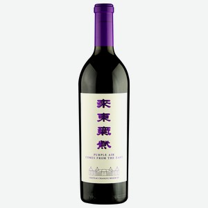 Вино Чанью Лонгю Эстэйт Пёрпл Эйр Нинся, красное полусухое, 14%, 0.75л, Китай