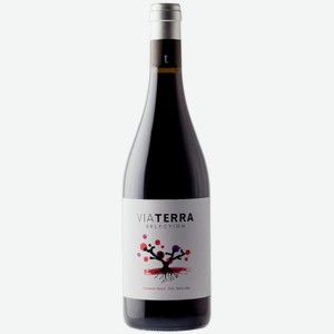 Вино Виа Терра Селекшн Гарнача Негра, красное сухое, 14%, 0.75л, Испания