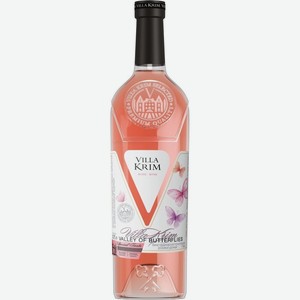 Вино Villa Krim Valley of Butterflies розовое, полусладкое 12%, 750мл