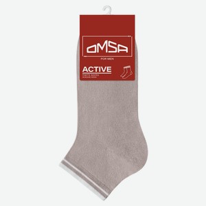 Носки мужские OMSA for MEN Active укороченные Grigio Chiaro, р 42-44