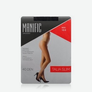 Женские колготки Manific Talia Slim 40den Nero 1/2 размер