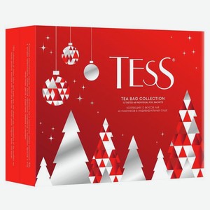 TESS Happy Holidays чай ассорти (48 пакетов в саше)