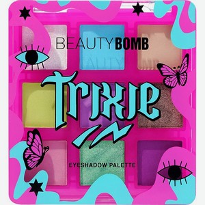 Палетка теней Beauty Bomb Eyeshadow palette Trixie тон 01