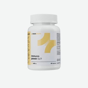 БАД morepharm Комплекс витаминов Д3 С селен цинк лизин эхинацея женьшень