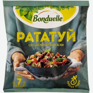 Овощная смесь замороженное Бондюэль рататуй Бондюэль-Белгород м/у, 400 г