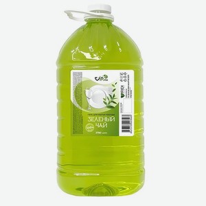Средство для мытья посуды VIRma Зеленый чай 5.2 л