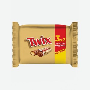 Печенье Twix с карамелью, покрытое молочным шоколадом