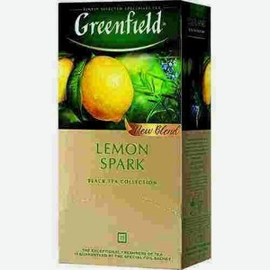 Чай Черный Greenfield Lemon Spark 25 Пакетиков