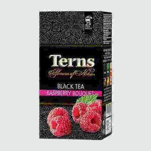 Чай Черный Terns Raspberry Bouquet 25 Пакетиков