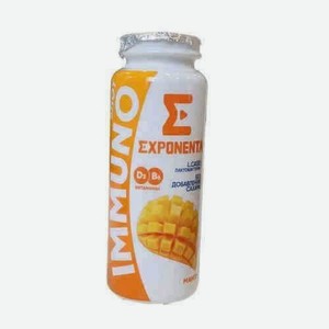 Напиток Exponenta Imunno Shot Манго 2.5% 100г