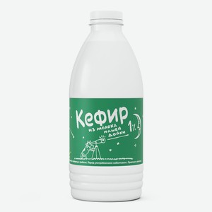 БЗМЖ Кефир из молока Нашей Дойки 1% 930г/900г пэт