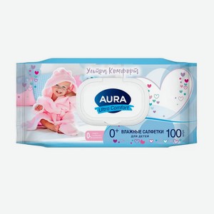 Влажные салфетки Aura Ultra Comfort, гипоаллергенные