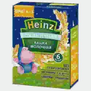 Каша Heinz Пшеничная Молочная Жидкая С Омега 3 200мл
