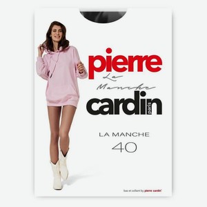 Колготки женские Pierre Cardin La Manche, 40 ден, размер 3, цвет черный