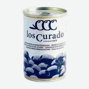 Маслины Los Curado Без Косточки 300г Ж/б