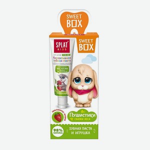 Набор Splat Sweetbox зубная паста Земляника-Вишня 20мл+игрушка