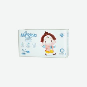 Подгузники-трусики MOMOTARO Детские 6-11 кг размер 3/M 46 шт