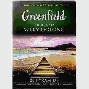 Чай Зеленый Greenfield Milky Oolong 20 Пирамидок