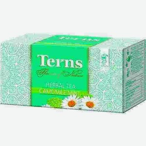 Чай Травяной Terns Camomile Mint 25 Пакетиков