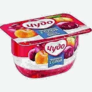 Десерт Творожный Чудо Творожок Вкус Черешня-вишня 4% 100г