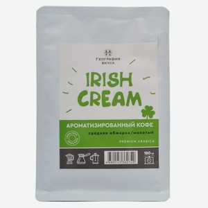 Кофе География Вкуса Молотый Ирландский Крем 180г