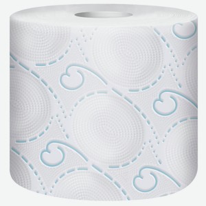 Туалетная бумага Zewa Deluxe 8 шт 3-х слойная пюр