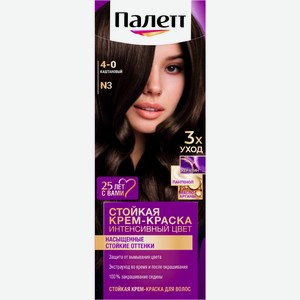 Краска для волос Палетт Исс N3 Каштановый/Натуральный каштан в ассортименте