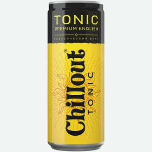 Тоник 0,33л Chillout Premium English Tonic газ. ж/б