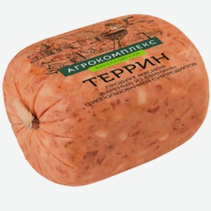 Продукт мясной Террин 400 г Агрокомплекс вар из свинины с использованием субпродуктов п/амид