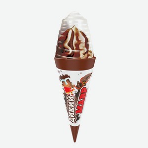 Мороженое 150 г Геркулес шоколадное Дикий мавр в рожке м/уп