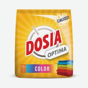 Порошок д/стирки 1,2 кг Dosia Optima color м/уп
