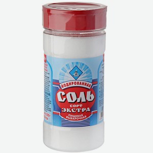 Соль 0,5 кг ТДС выварочная экстра йодированная пл/банка