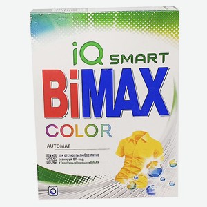 Стиральный порошок 400 г BiMax Color автомат к/уп