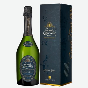 Игристое вино Grande Cuvee 1531 Cremant de Limoux Brut Reserve в подарочной упаковке 0.75 л.