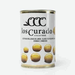 Оливки Los Curado С Лимоном 300г Ж/б