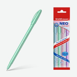 Ручка шариковая ErichKrause Neo Pastel pearl, цвет чернил синий