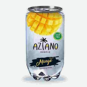 Напиток Aziano Манго Газированный 0,35л Пэт