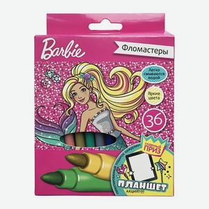 Фломастеры Barbie Barbie 36 цветов 120225