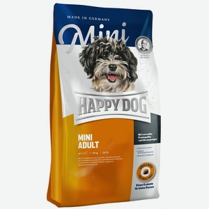 Happy Dog Adult Mini для взрослых собак малых пород 4 кг