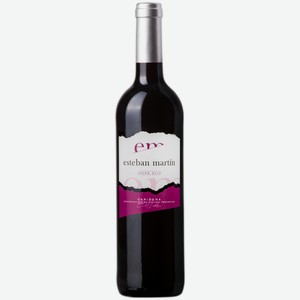 Вино Esteban Martin Joven красное сухое 0,75 л