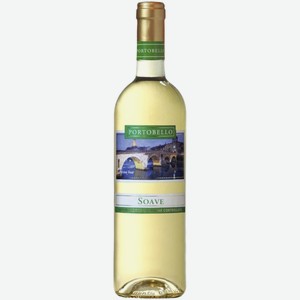 Вино Portobello Soave белое сухое 0,75 л