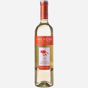 Вино Halkidiki Tsantali White белое сухое 0,75 л