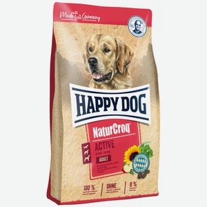 Happy Dog NaturCroq Adult Active для собак всех пород с повышенной активностью 15 кг