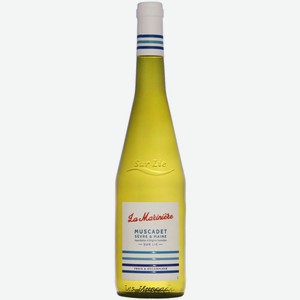 Вино La Mariniere Muscadet Sevre et Maine Sur Lie белое сухое 0,75 л